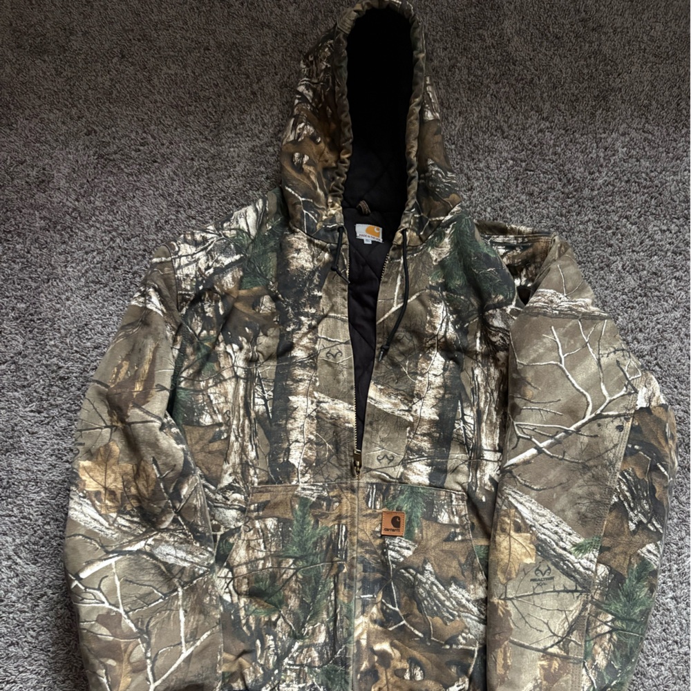 Carhartt Brown Camouflage Jacket